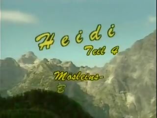 Heidi 4 - moeslein mountains 1992, falas i rritur video fa