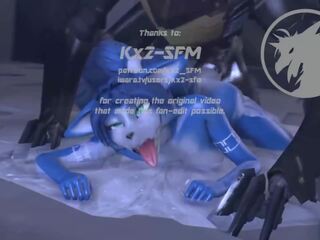 Krystal x blade 在 wolves 鋼棒 由 kx2-sfm - 風扇 edit | 超碰在線視頻