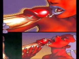 Velikan pecker težko seks video stripi
